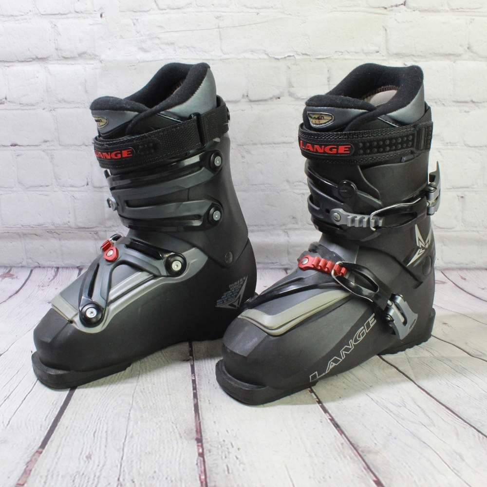 Lange Double 55 Women Fit Black Ski Boots Size 23.5 - Picture 2 of 9